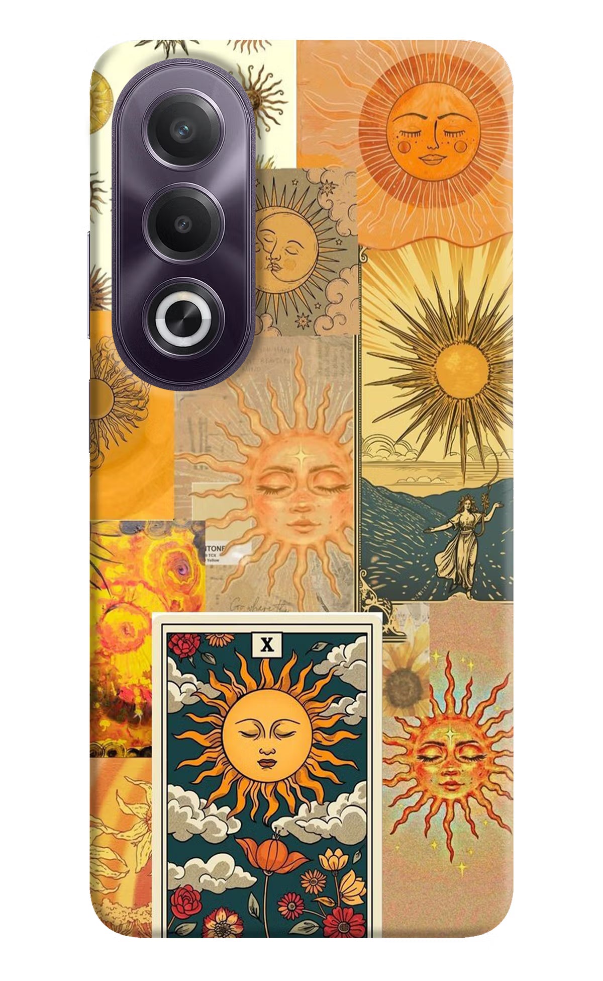 Sun OPPO K12x Hard Case Back Cover by Casekaro