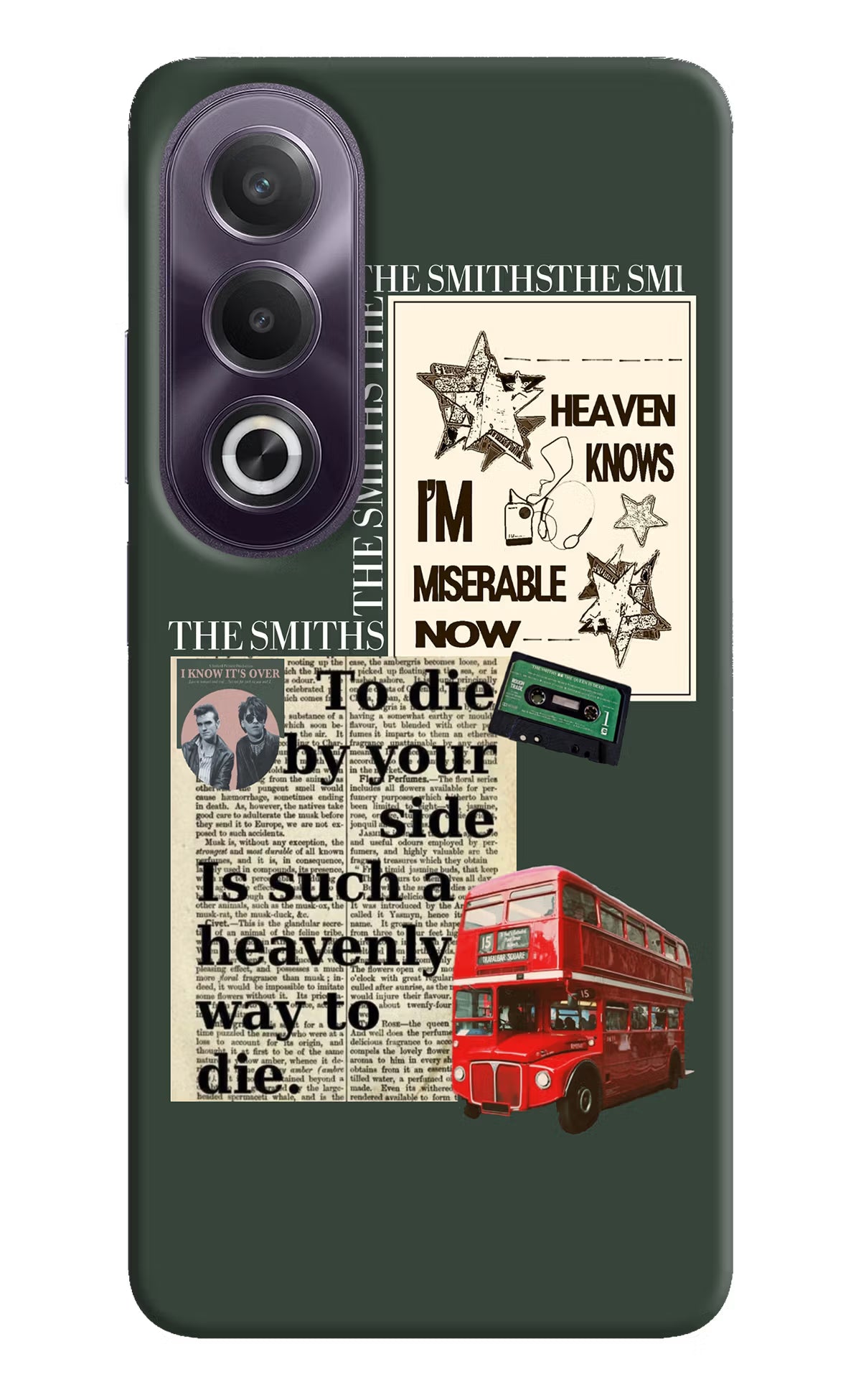 The Smiths OPPO K12x Hard Case Back Cover by Casekaro