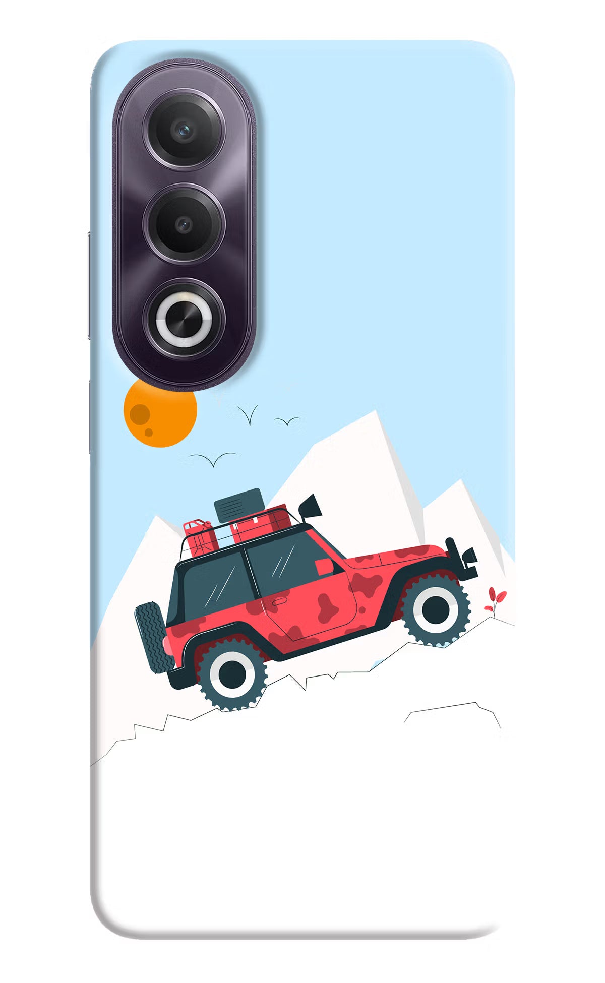 Mountain Trail Beast OPPO K12x Hard Case Back Cover by Casekaro