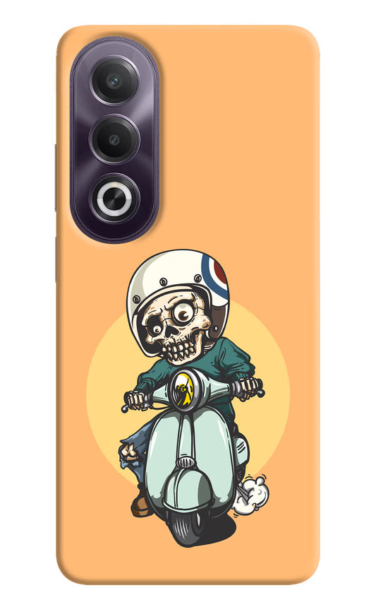 Undead Biker OPPO K12x Hard Case Back Cover by Casekaro