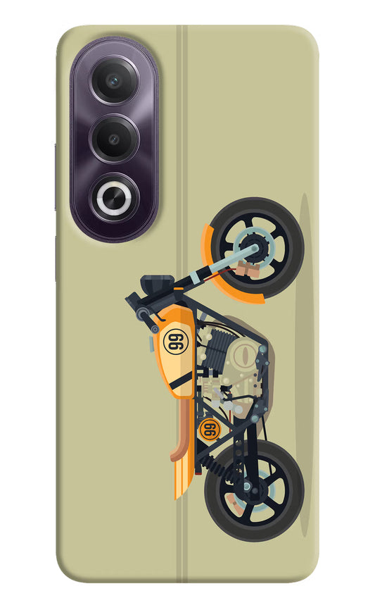 Vertical Speedster OPPO K12x Hard Case Back Cover by Casekaro