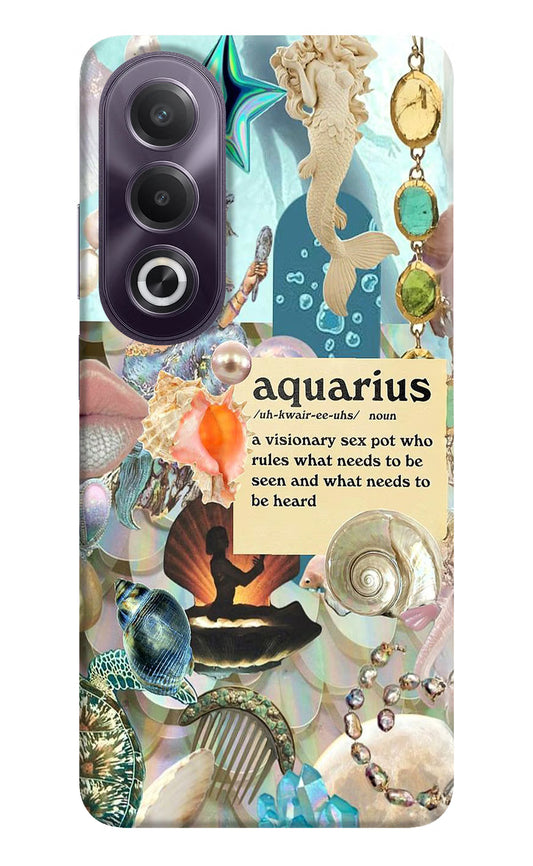 Aquarius Zodiac OPPO K12x Hard Case Back Cover by Casekaro