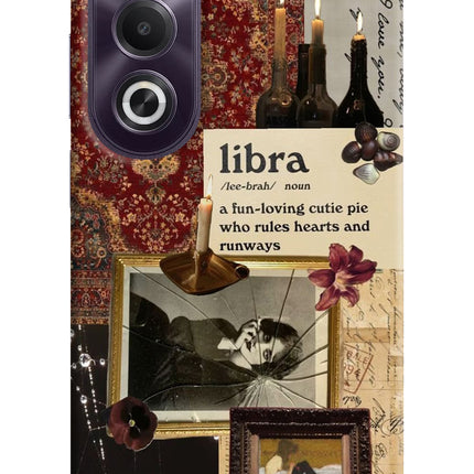 Libra Zodiac OPPO K12x Hard Case Back Cover by Casekaro