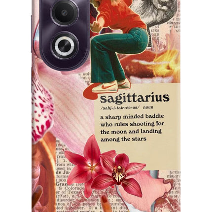 Sagittarius Zodiac OPPO K12x Hard Case Back Cover by Casekaro