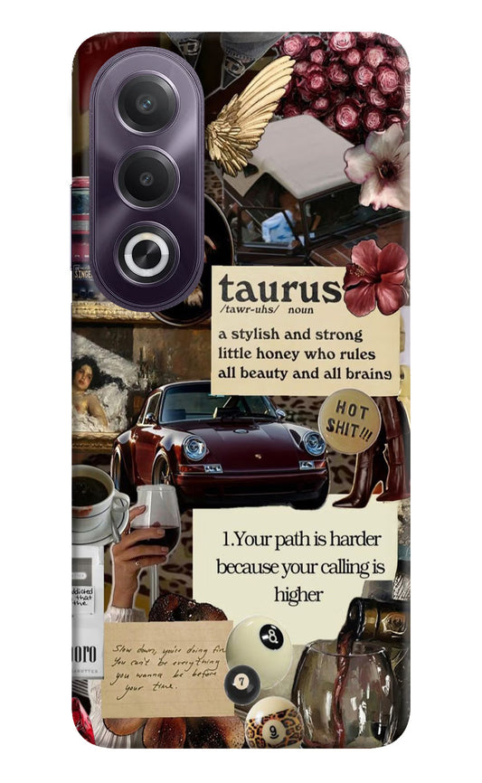 Taurus Zodiac OPPO K12x Hard Case Back Cover by Casekaro