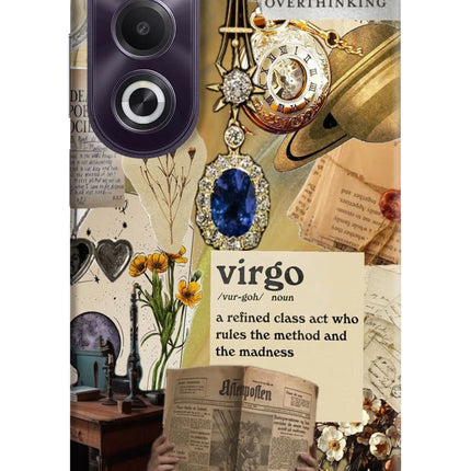 Virgo Zodiac OPPO K12x Hard Case Back Cover by Casekaro