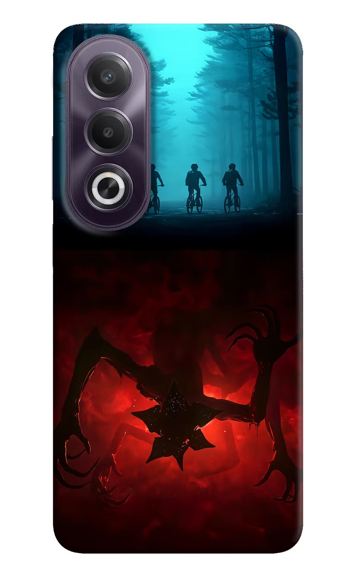 Ordinary Things Downside Up OPPO K12x Hard Case Back Cover by Casekaro