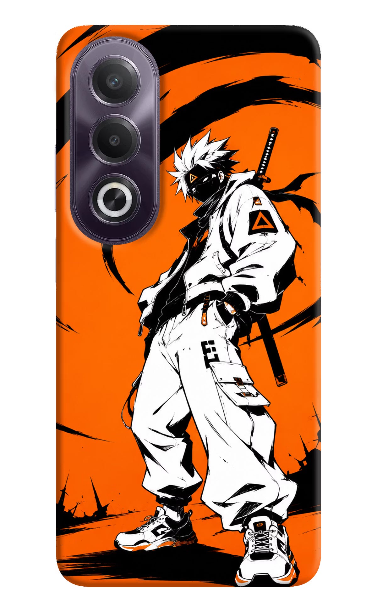 Street Samurai  OPPO K12x Hard Case Back Cover by Casekaro