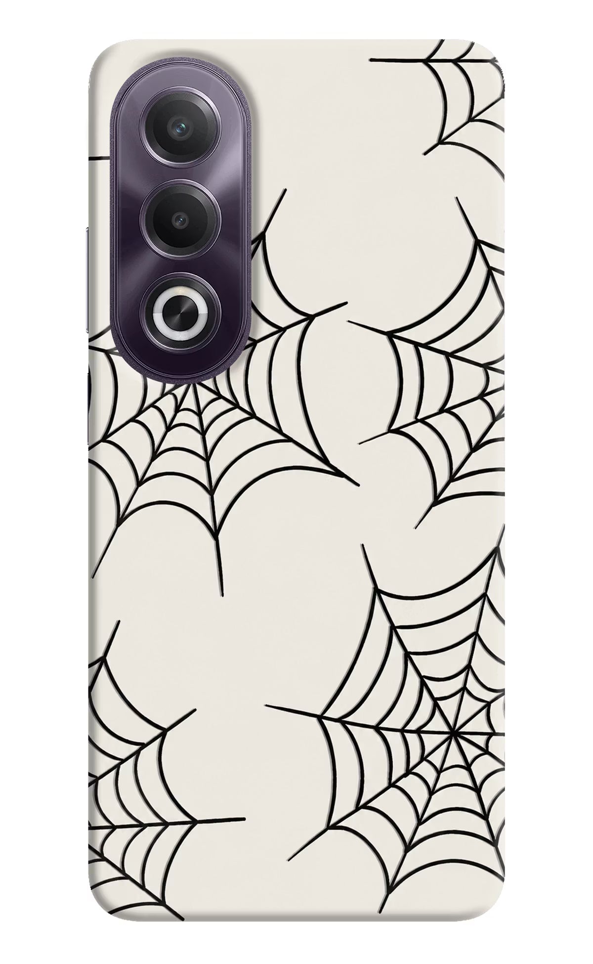 Spider Web OPPO K12x Hard Case Back Cover by Casekaro