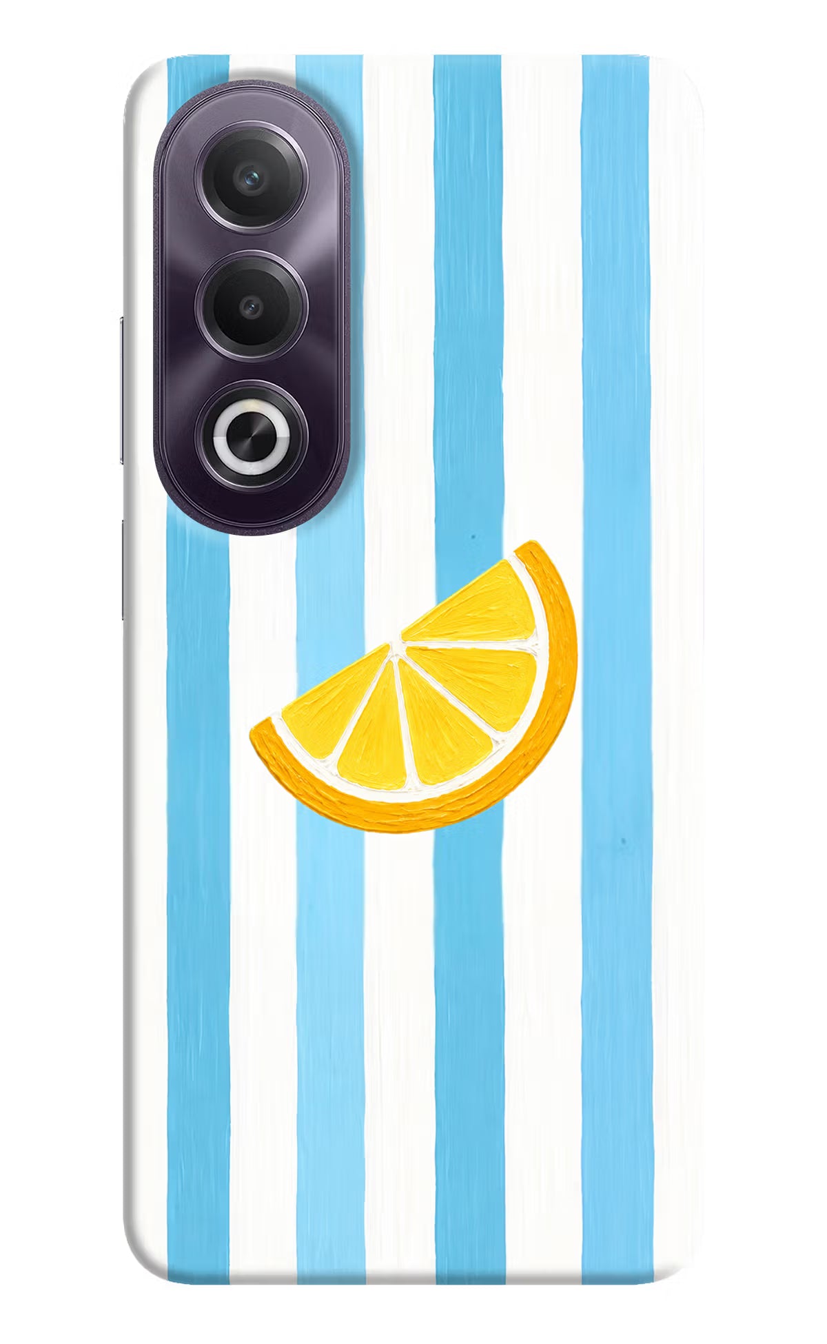 Summer Lemon OPPO K12x Hard Case Back Cover by Casekaro