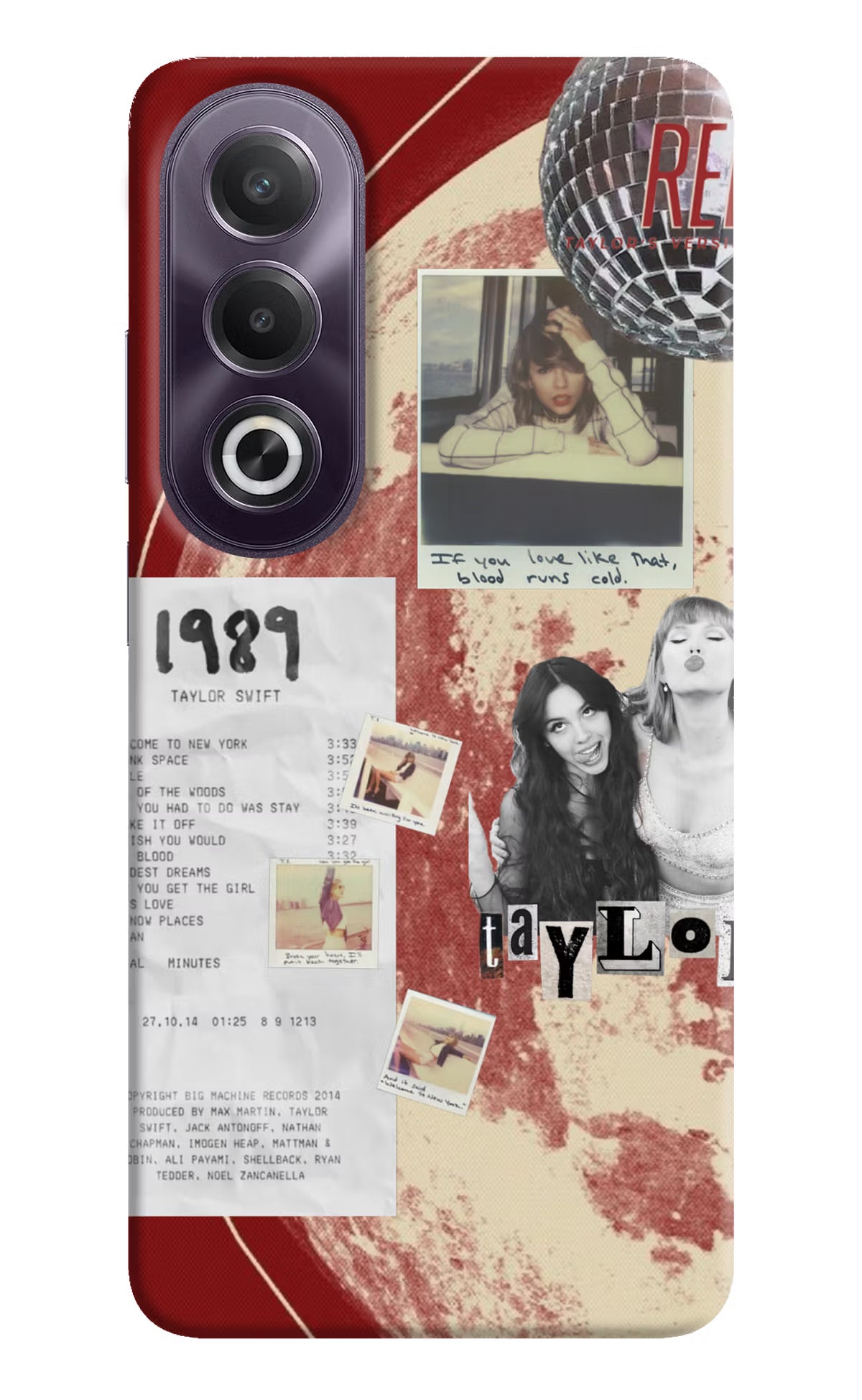 Taylor Swift OPPO K12x Back Cover