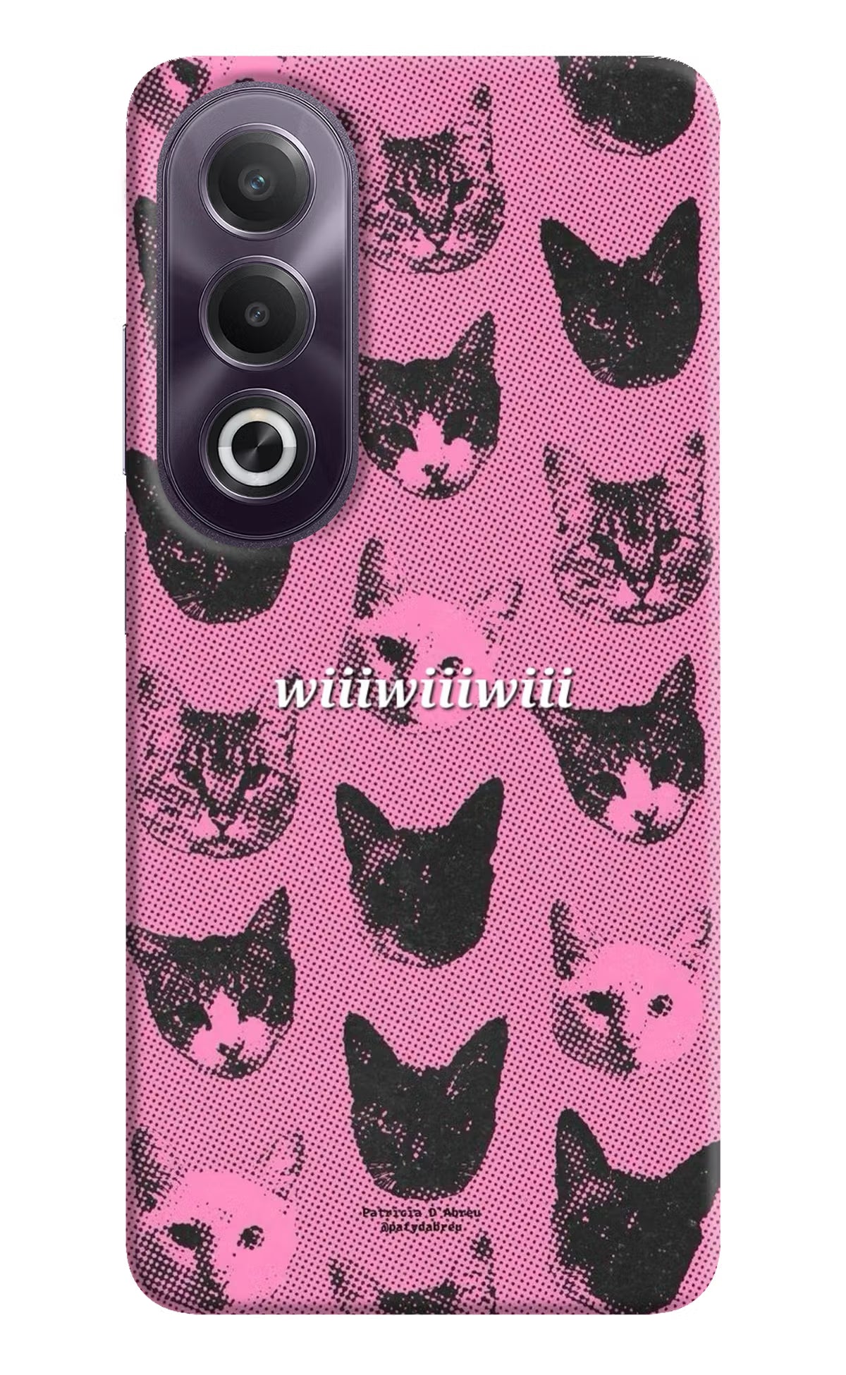 Pink Cats OPPO K12x Back Cover
