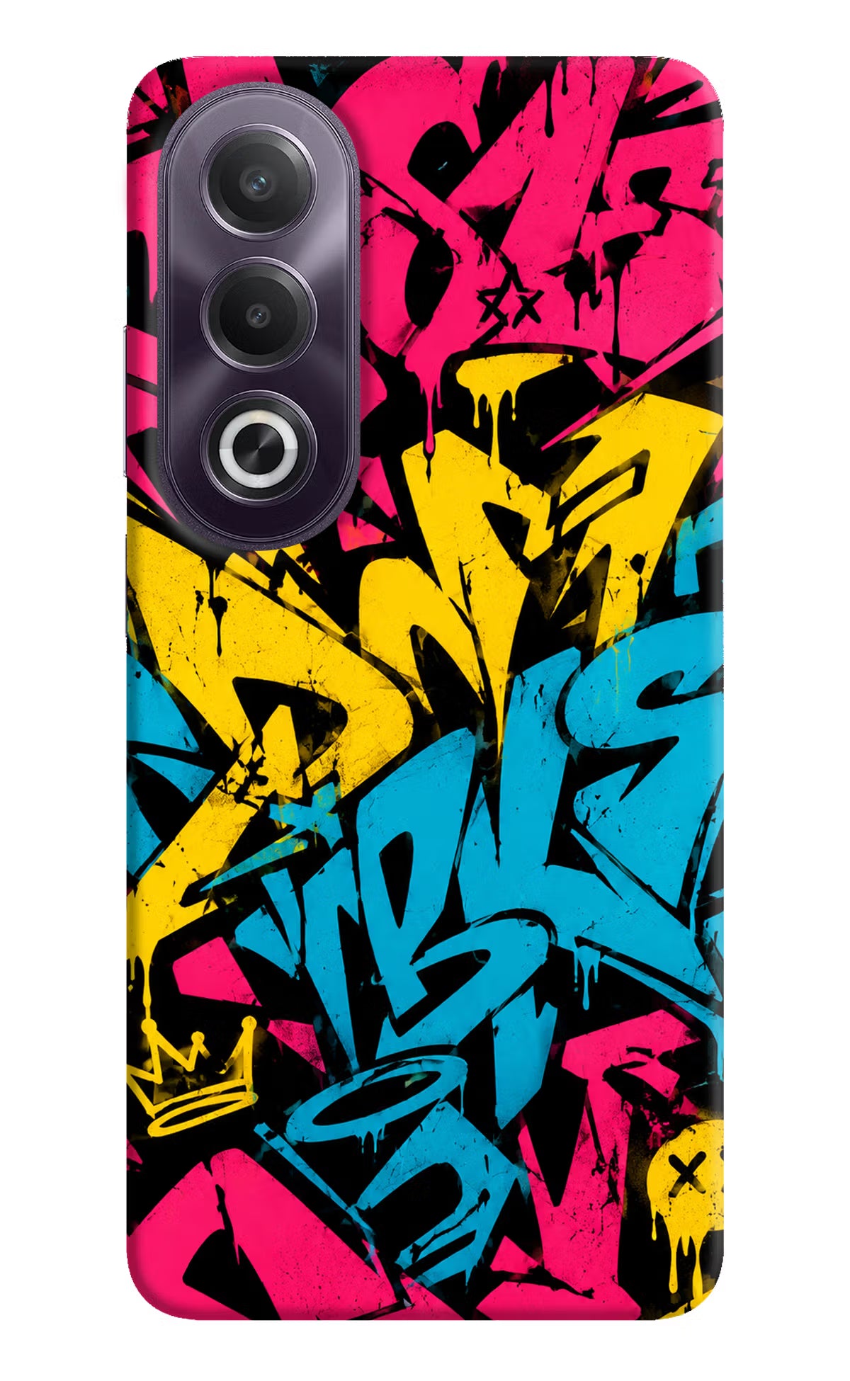 Graffiti Vibe OPPO K12x Back Cover