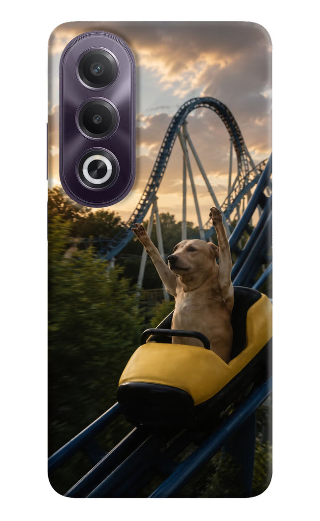 Rollercoaster Dog OPPO K12x Hard Case Back Cover by Casekaro