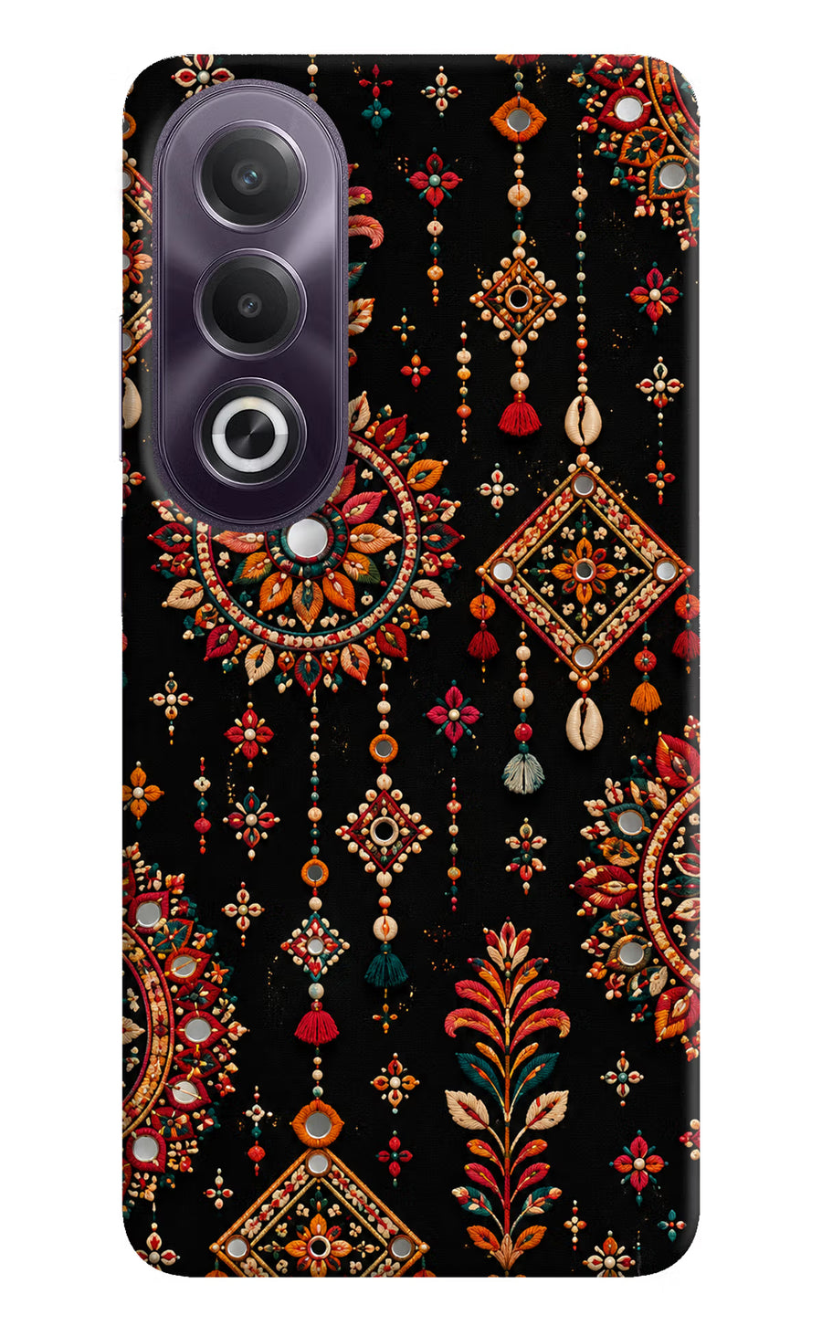Boho Noir OPPO K12x Back Cover, Hard case