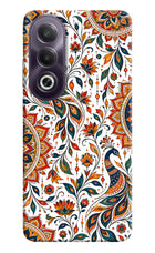 White Mayura OPPO K12x Hard Case Back Cover by Casekaro