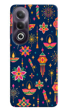 Festive Pop OPPO K12x Hard Case Back Cover by Casekaro