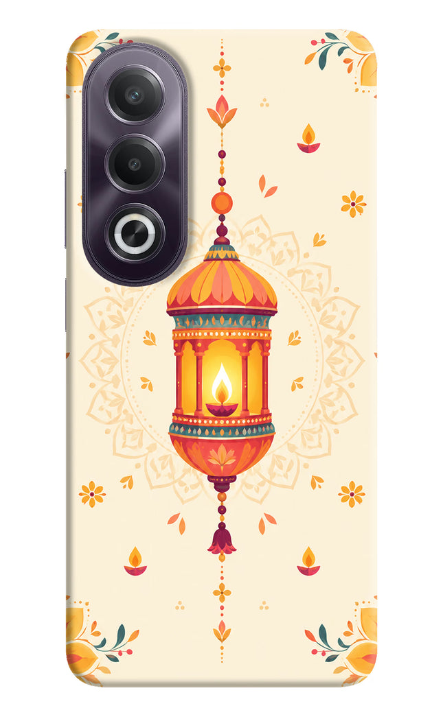 Golden Lantern OPPO K12x Hard Case Back Cover by Casekaro