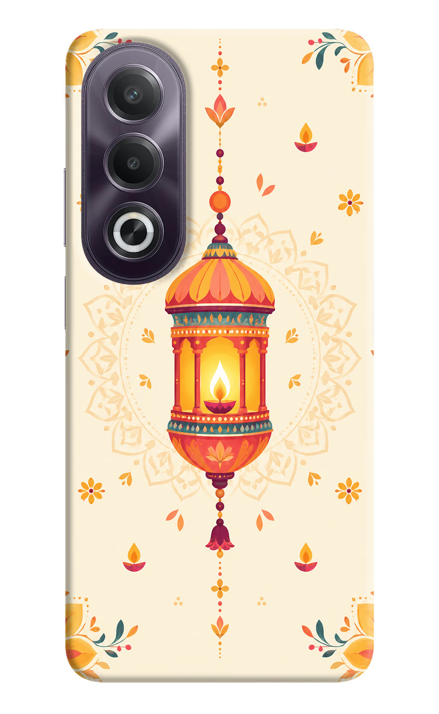 Golden Lantern OPPO K12x Back Cover, Hard case
