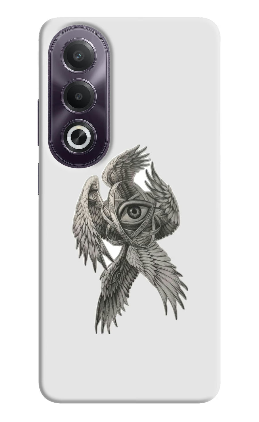 Accurate Angel OPPO K12x Back Cover, Hard case