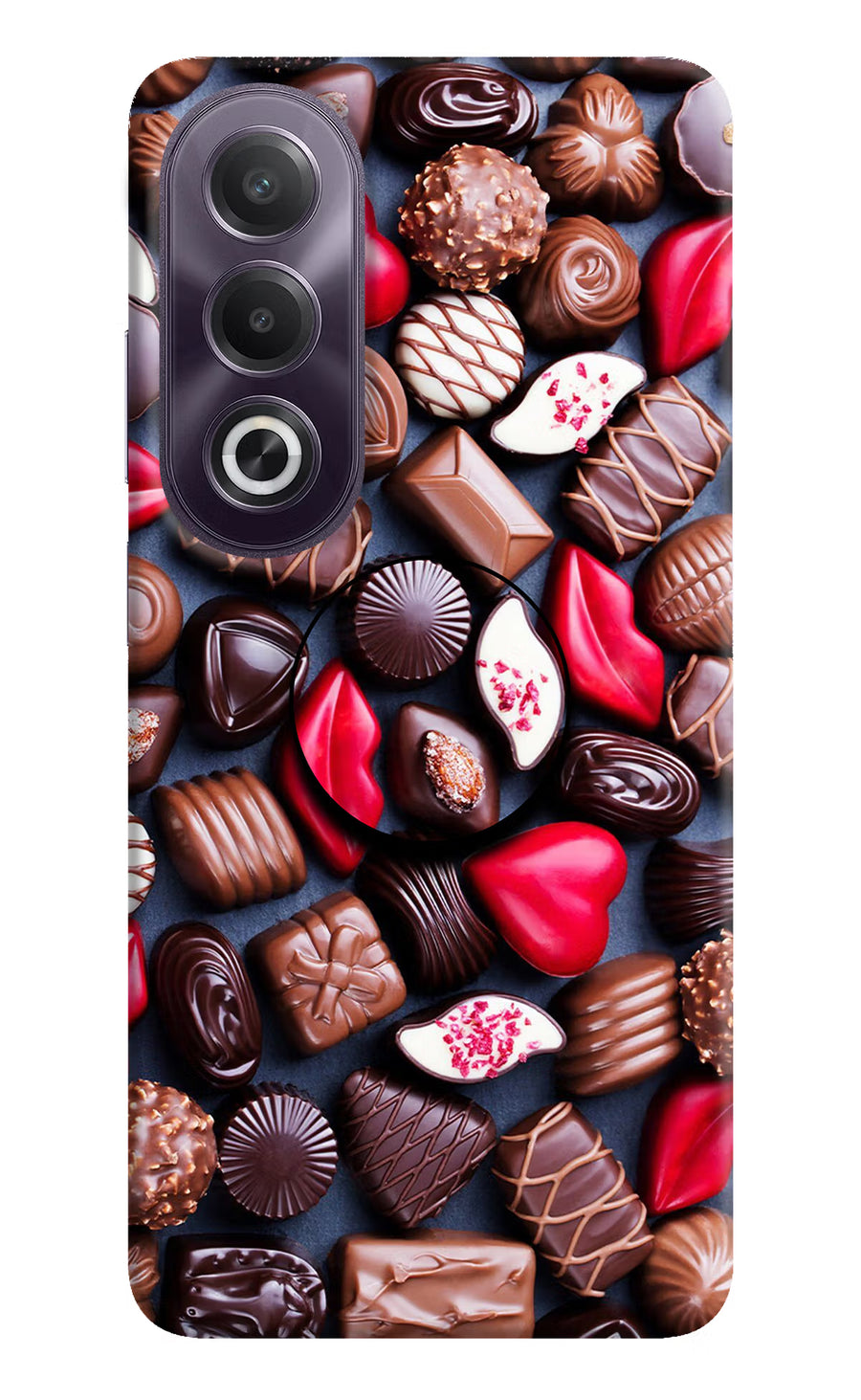 Chocolates OPPO K12x Pop Case, Hard case