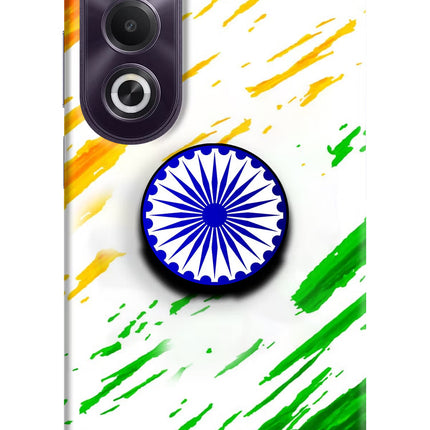 Indian Flag Ashoka Chakra OPPO K12x Pop Case by Casekaro