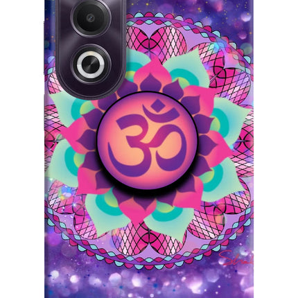 Om Purple OPPO K12x Pop Case by Casekaro