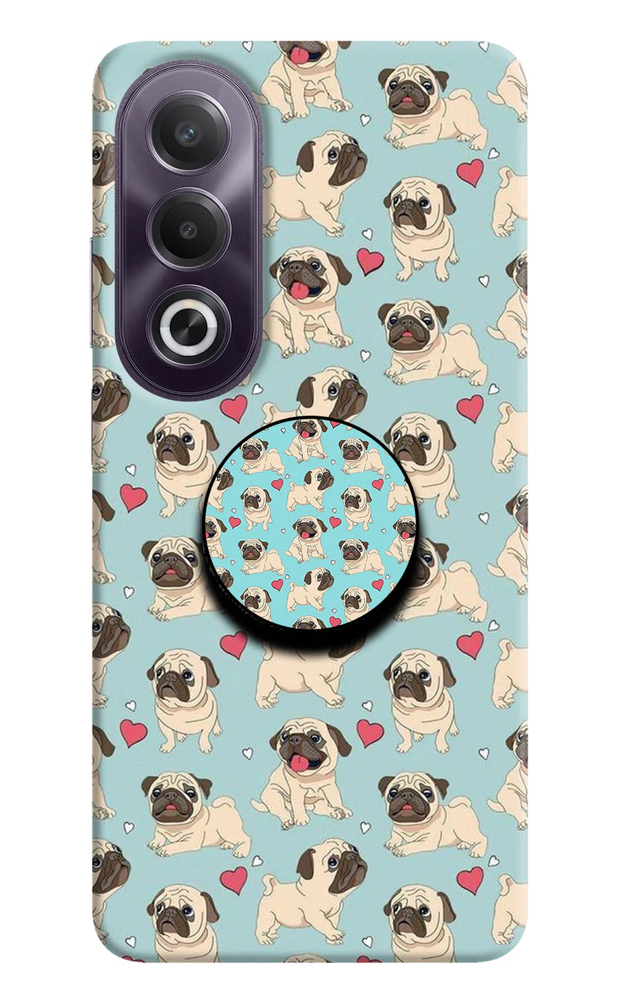 Pug Dog OPPO K12x Pop Case, Hard case