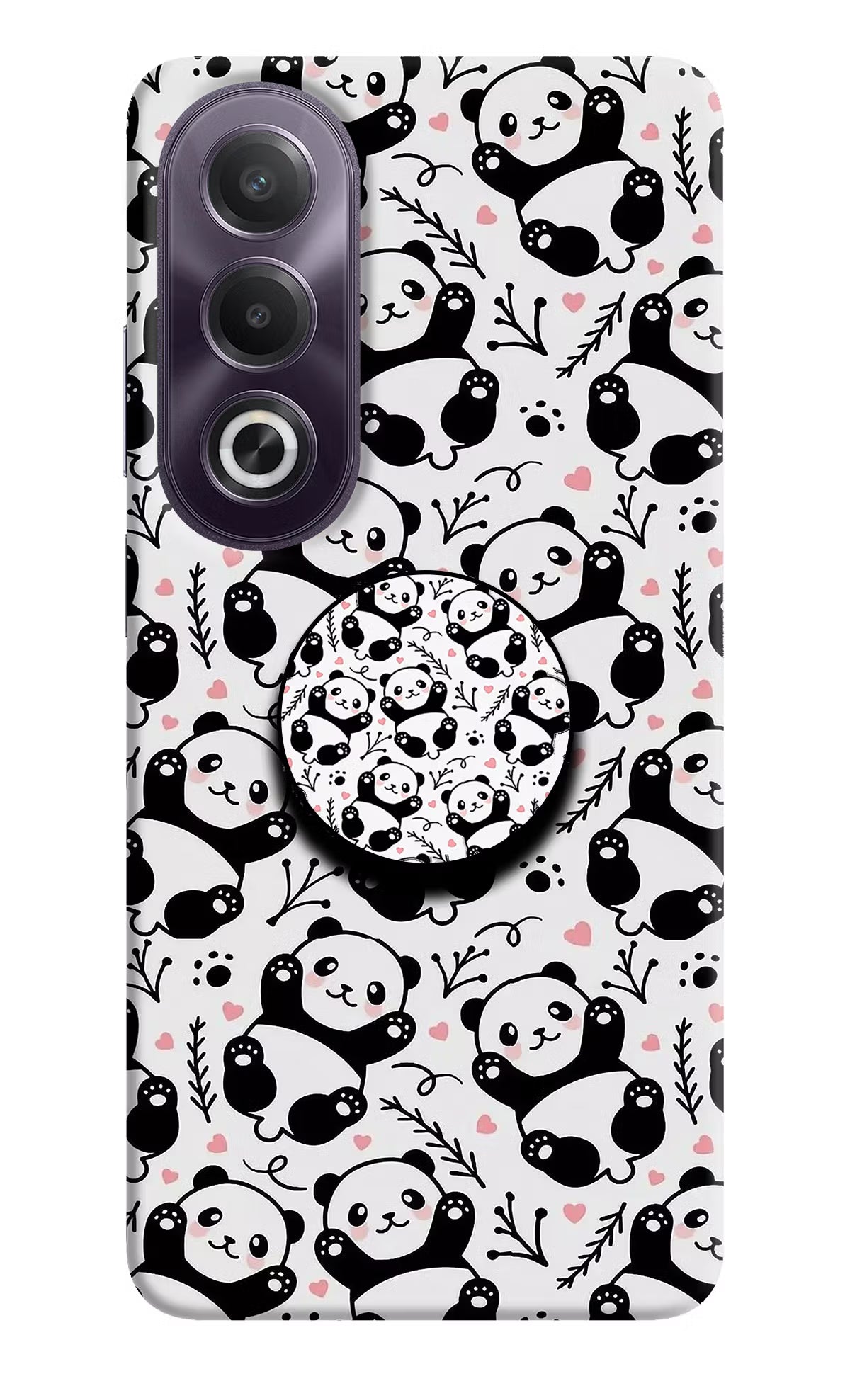 Cute Panda OPPO K12x Pop Case by Casekaro
