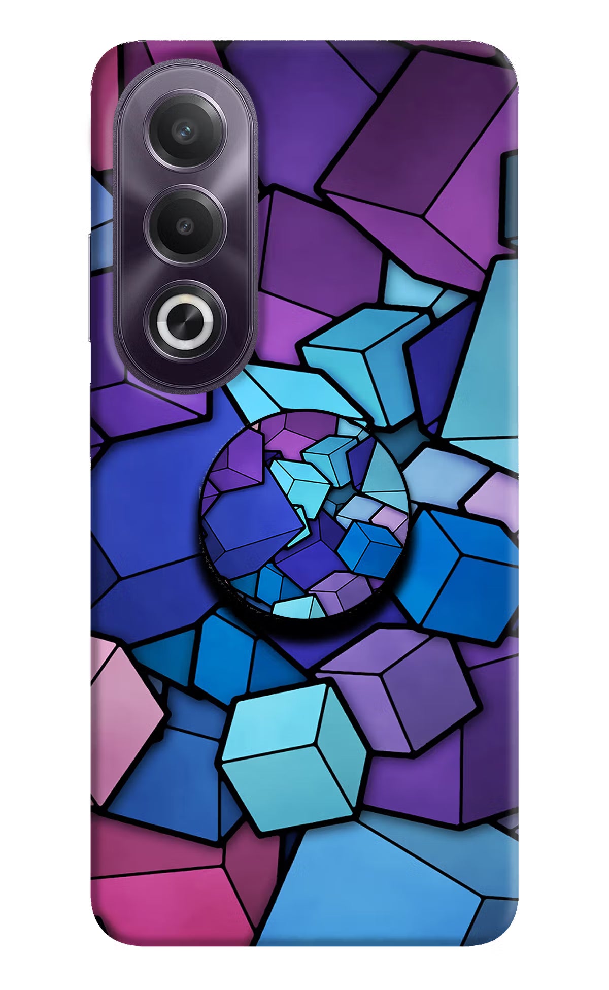 Cubic Abstract OPPO K12x Pop Case by Casekaro