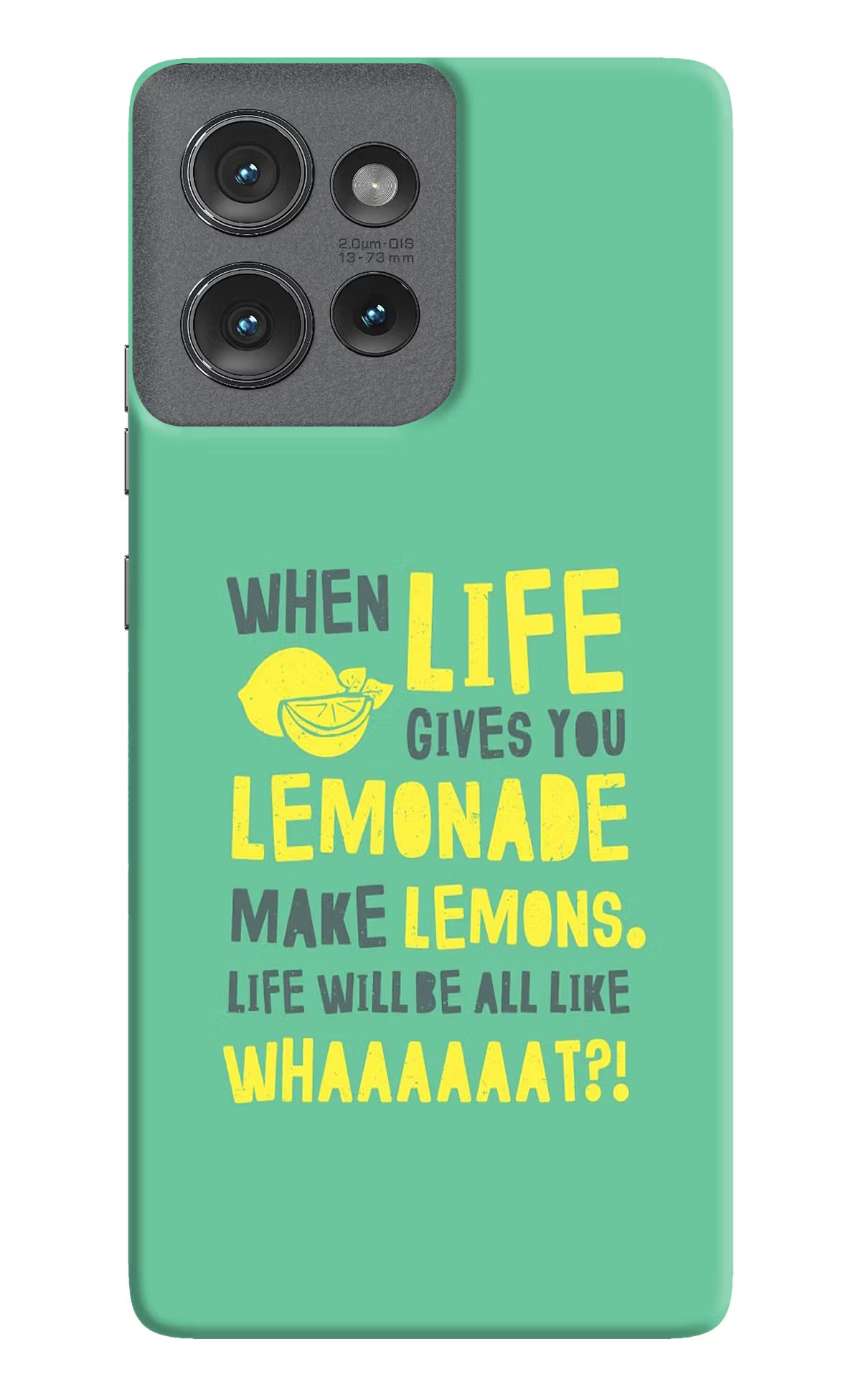 Quote Moto Edge 50 Hard Case Back Cover by Casekaro