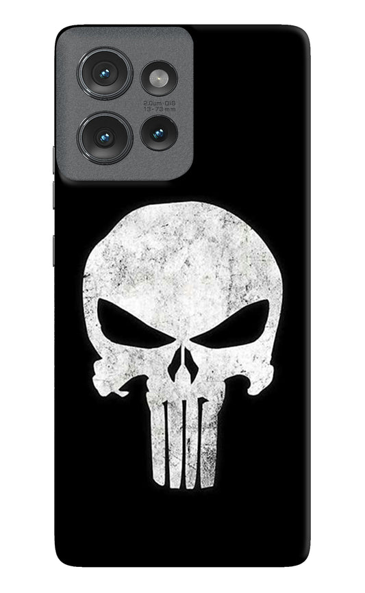 Punisher Skull Moto Edge 50 Back Cover