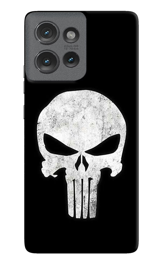 Punisher Skull Moto Edge 50 Hard Case Back Cover by Casekaro
