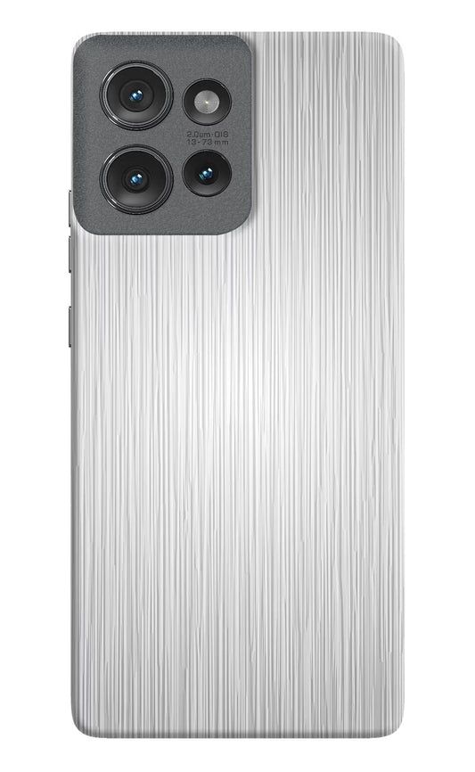 Wooden Grey Texture Moto Edge 50 Hard Case Back Cover by Casekaro