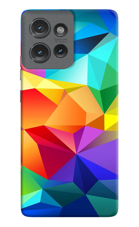 Abstract Pattern Moto Edge 50 Back Cover