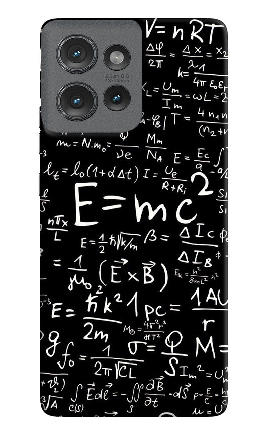 Physics Formula Moto Edge 50 Back Cover