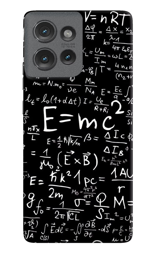 Physics Formula Moto Edge 50 Hard Case Back Cover by Casekaro