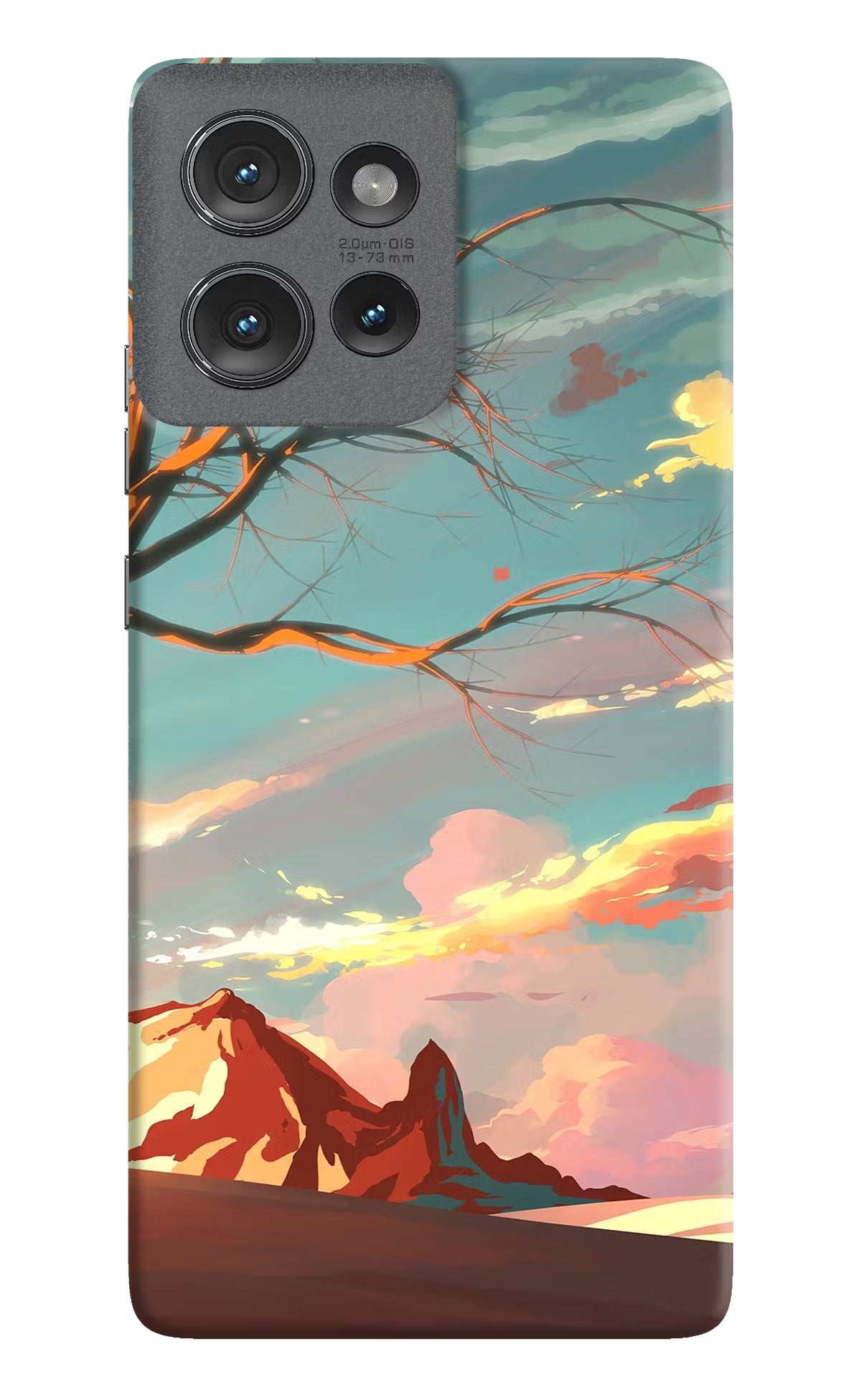 Scenery Moto Edge 50 Hard Case Back Cover by Casekaro