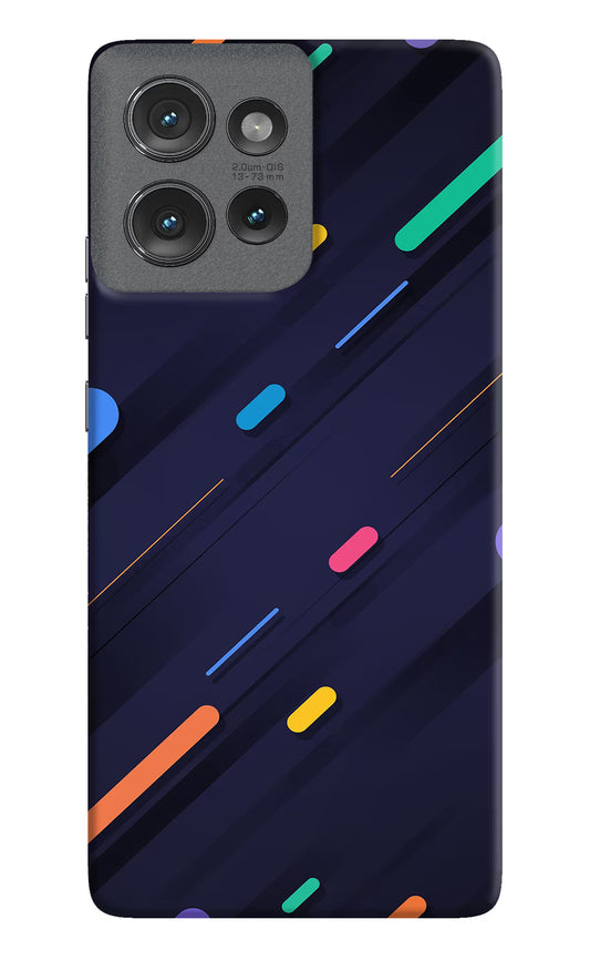 Abstract Design Moto Edge 50 Hard Case Back Cover by Casekaro