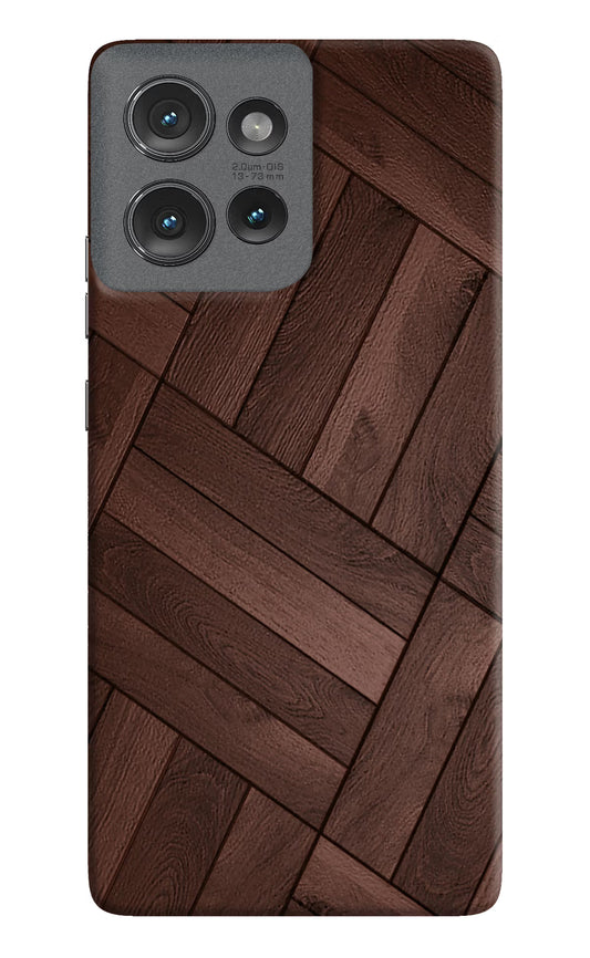 Wooden Texture Design Moto Edge 50 Hard Case Back Cover by Casekaro