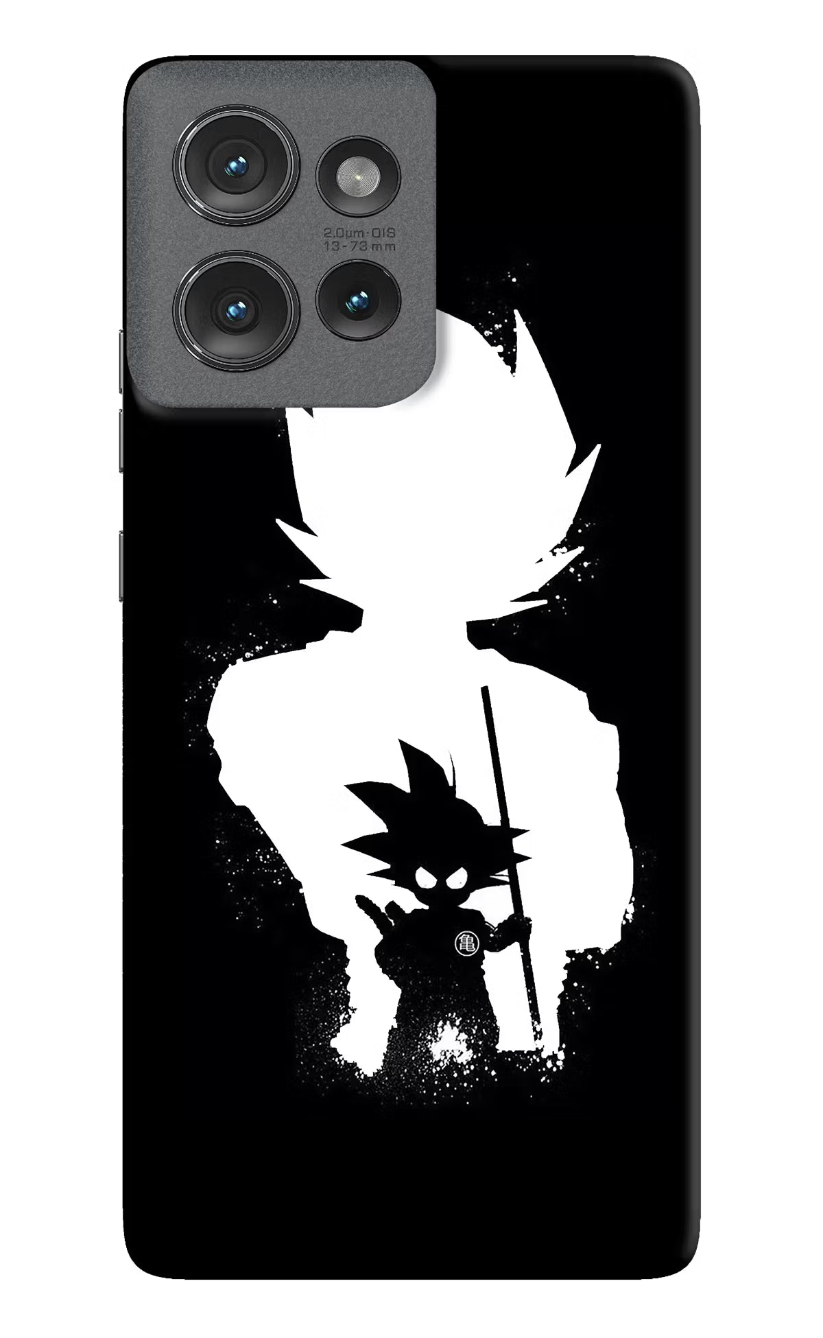 Goku Shadow Moto Edge 50 Hard Case Back Cover by Casekaro