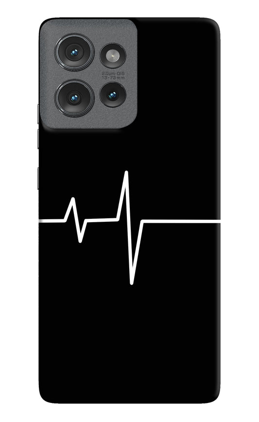 Heart Beats Moto Edge 50 Back Cover