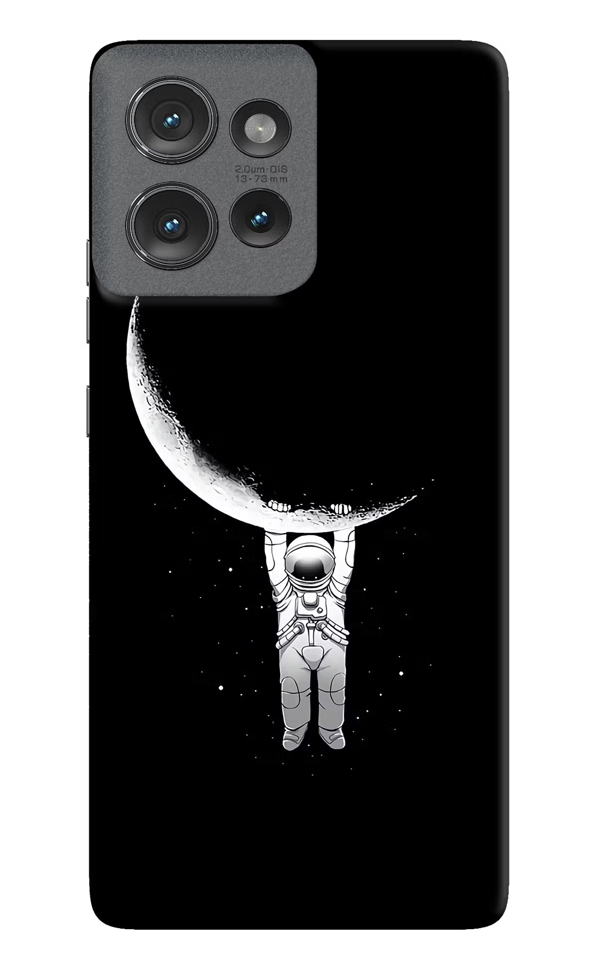 Moon Space Moto Edge 50 Hard Case Back Cover by Casekaro