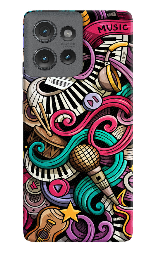 Music Abstract Moto Edge 50 Back Cover