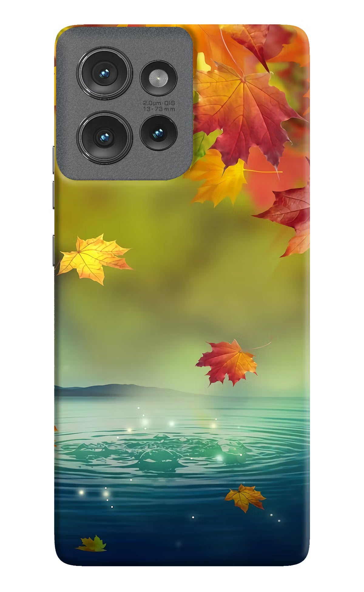Flowers Moto Edge 50 Hard Case Back Cover by Casekaro