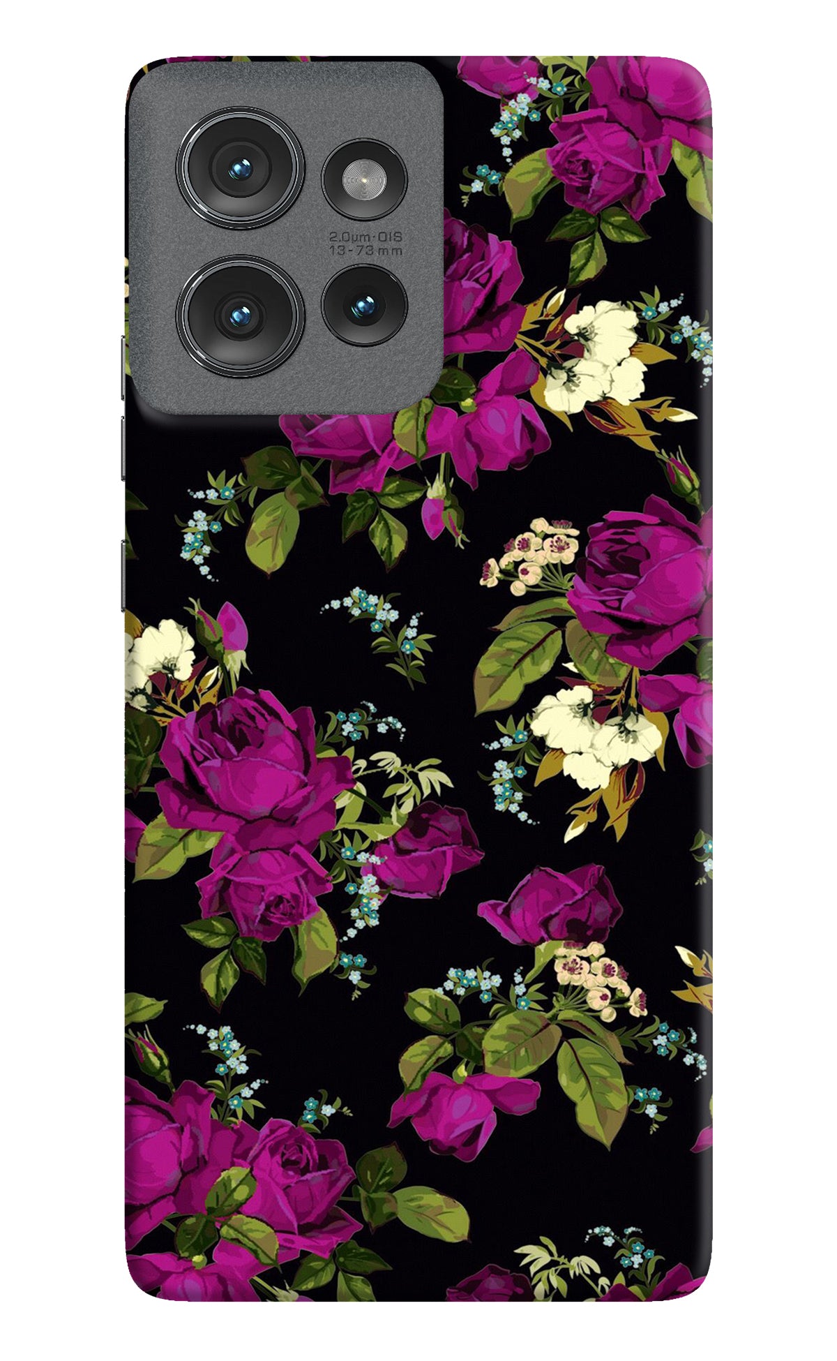 Flowers Moto Edge 50 Back Cover