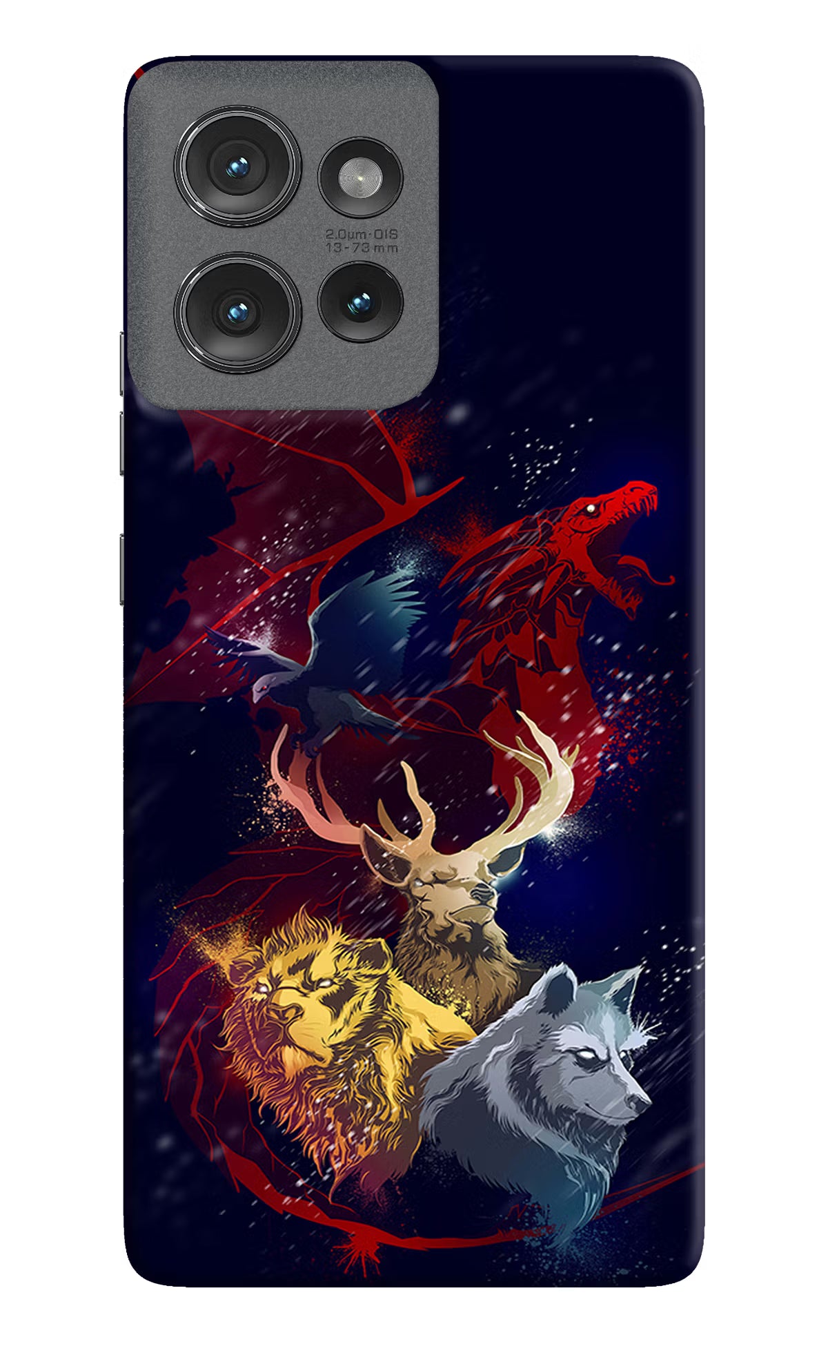 Game Of Thrones Moto Edge 50 Hard Case Back Cover by Casekaro