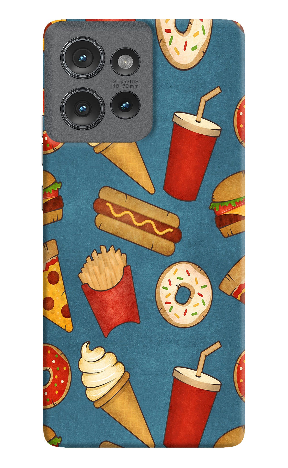 Foodie Moto Edge 50 Back Cover