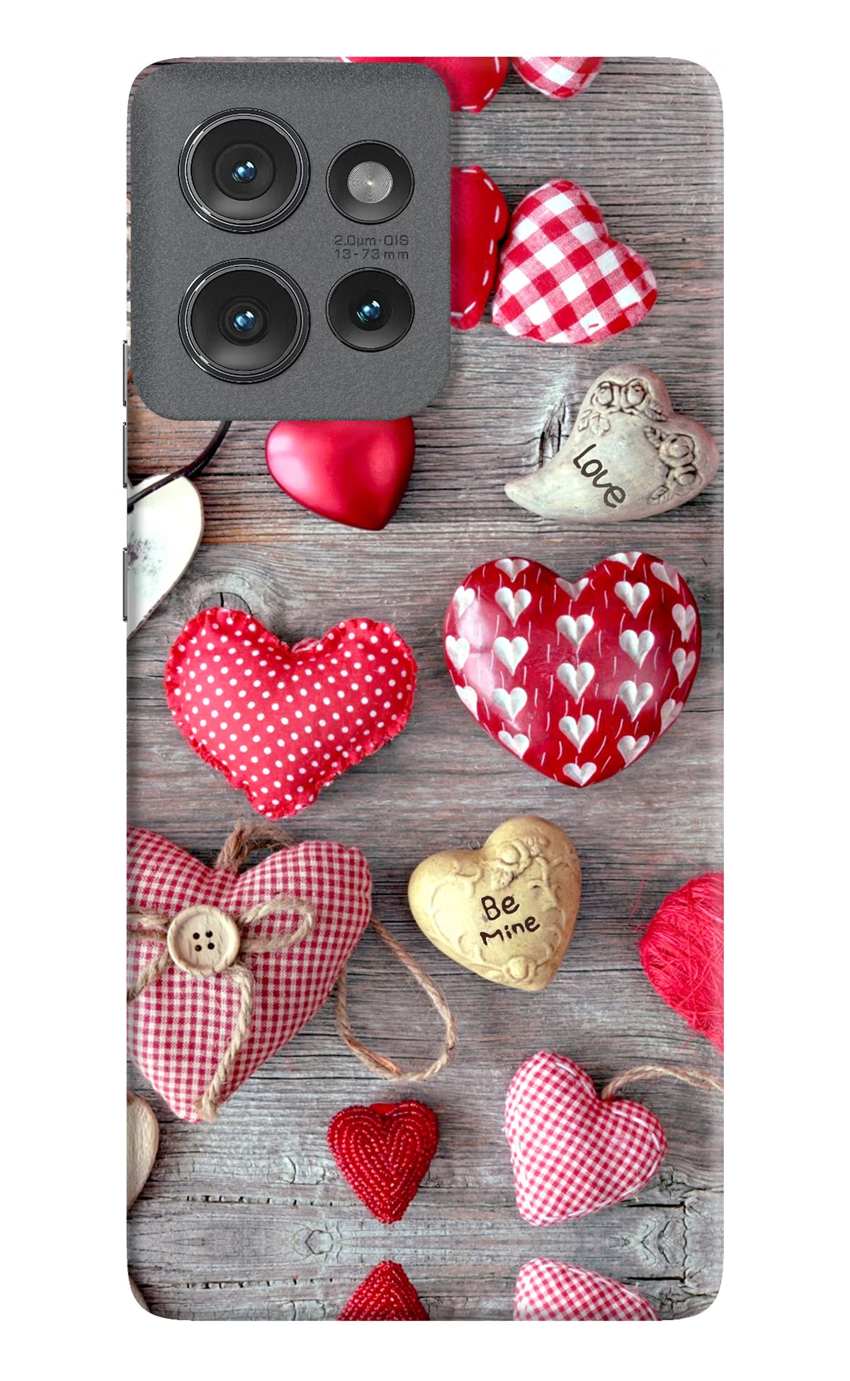 Love Wallpaper Moto Edge 50 Hard Case Back Cover by Casekaro