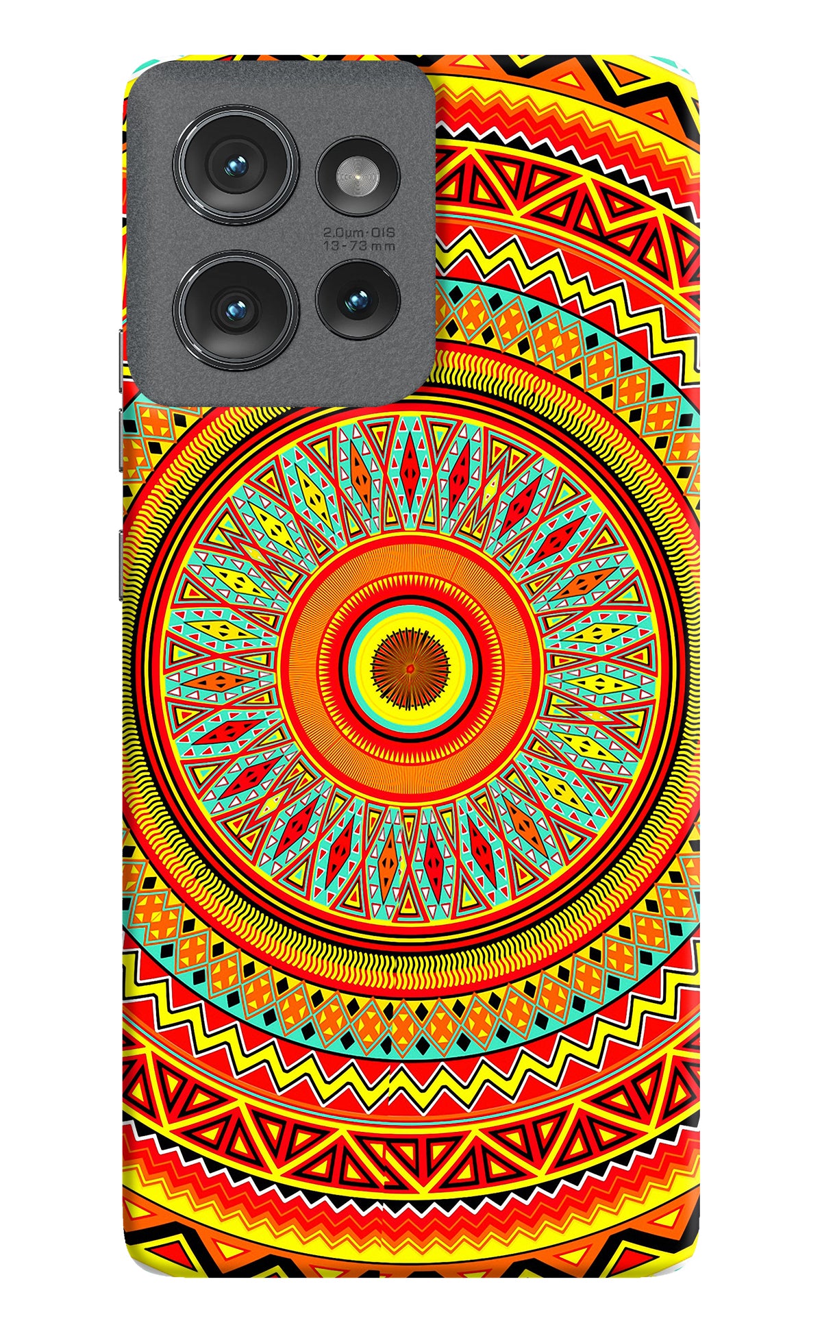 Mandala Pattern Moto Edge 50 Back Cover